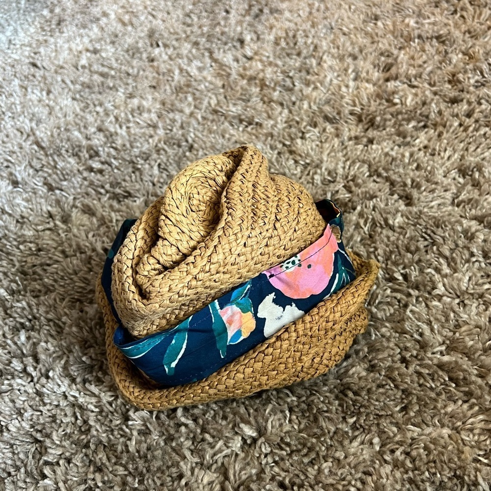 Straw hat from target